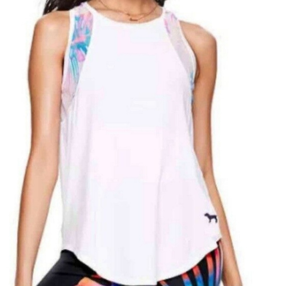 VS Pink Tropical Palm Tank